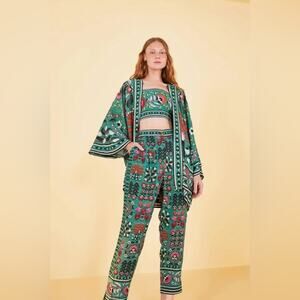 NWT FARM RIO Printed Pants